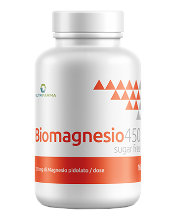 BIOMAGNESIO 450 SUGAR FREE 160 G - Angeli Pharm