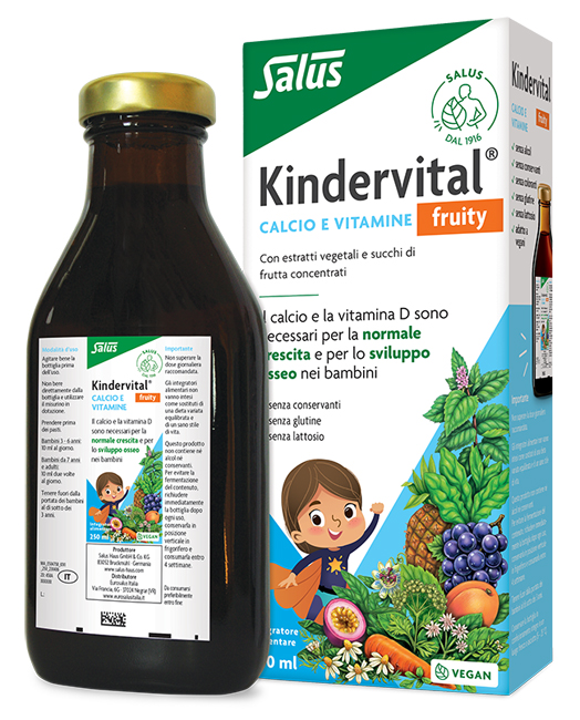 KINDERVITAL FRUITY 250 ML - Angeli Pharm