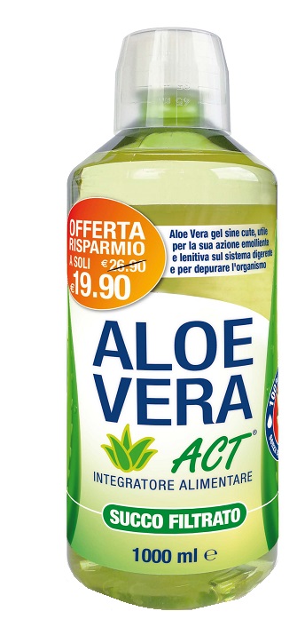 ALOE VERA ACT SUCCO FILTRATO 1000 ML - Angeli Pharm