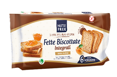 NUTRIFREE FETTE BISCOTTATE INTEGRALI 225 G - Angeli Pharm