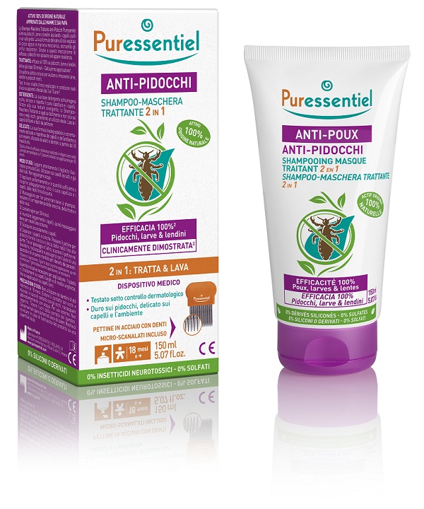 PURESSENTIEL SHAMPOO TRATTANTE ANTI-PIDOCCHI 150 ML - Angeli Pharm