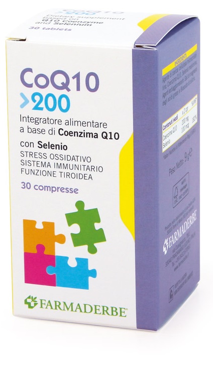CO Q 10 200 30 COMPRESSE - Angeli Pharm