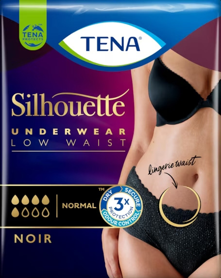 TENA SILHOUETTE NOIR L 9 PEZZI - Angeli Pharm