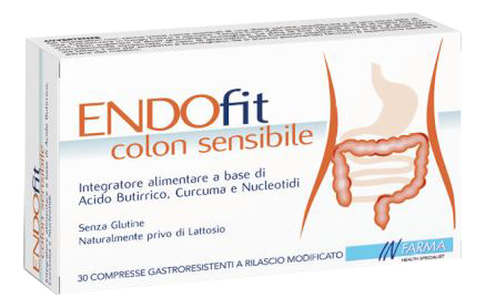 ENDOFIT COLON SENSIBILE 30 COMPRESSE GASTRORESISTENTI A RILASCIO MODIFICATO - Angeli Pharm