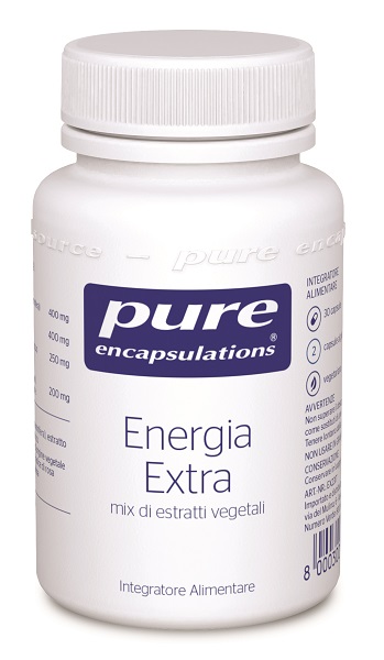PURE ENCAPSULATIONS ENERGY EXTRA 30 CAPSULE - Angeli Pharm