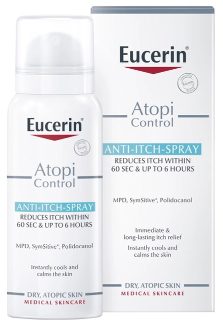 EUCERIN ATOPIC SPRAY ANTI PRURITO 50 ML - Angeli Pharm