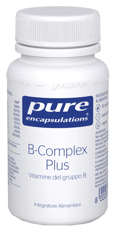 PURE ENCAPSULATIONS B-COMPLEX PLUS 30 CAPSULE - Angeli Pharm