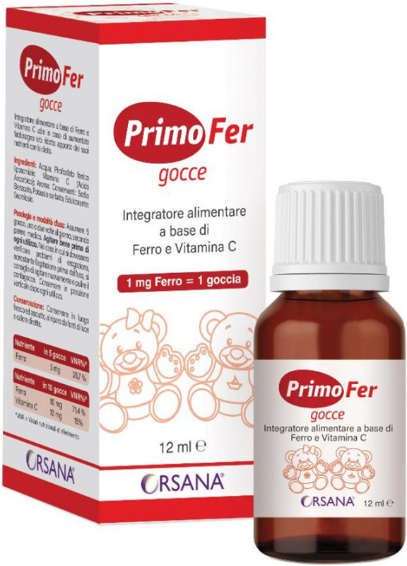 PRIMOFER GOCCE 12 ML - Angeli Pharm
