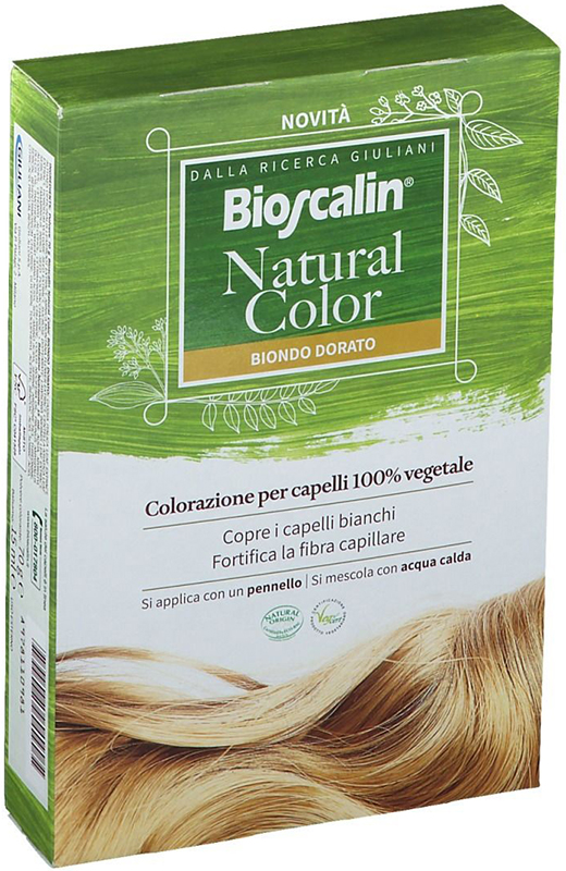 BIOSCALIN NATURAL COLOR BIONDO DORATO 70 G - Angeli Pharm