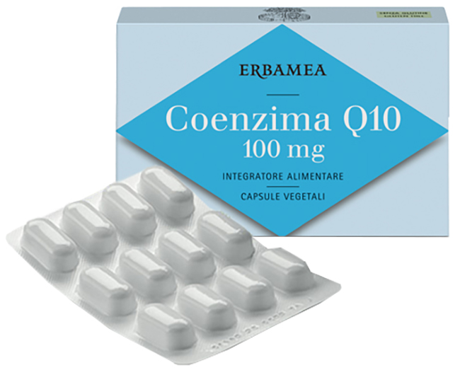 ERBAMEA COENZIMA Q10 100 MG 24 CAPSULE VEGETALI - Angeli Pharm