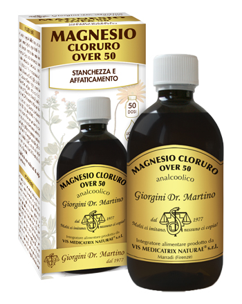 MAGNESIO CLORURO OVER 50 500 ML LIQUIDO ANALCOLICO - Angeli Pharm