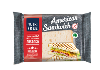 NUTRIFREE AMERICAN SANDWICH 4 PEZZI DA 60 G - Angeli Pharm