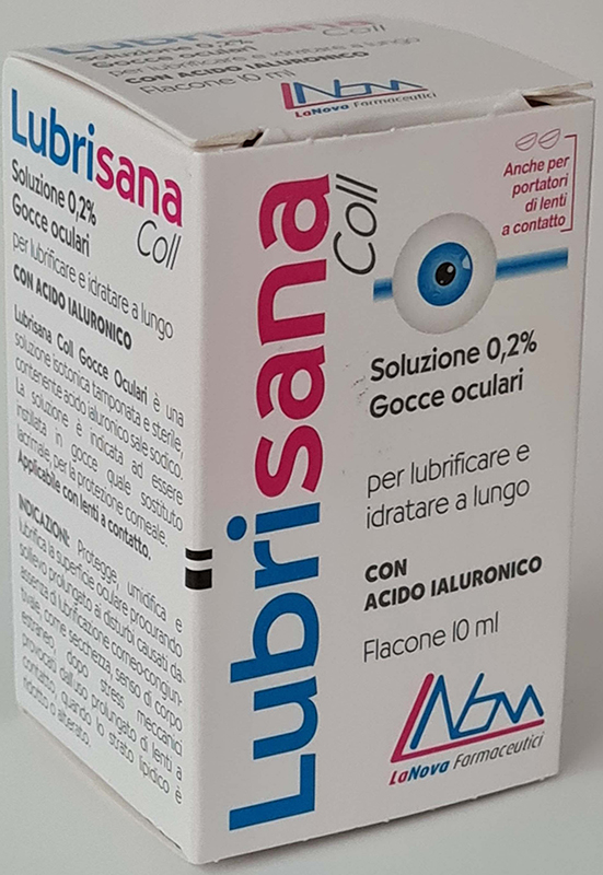 COLLIRIO LUBRISANA FLACONE 10 ML - Angeli Pharm