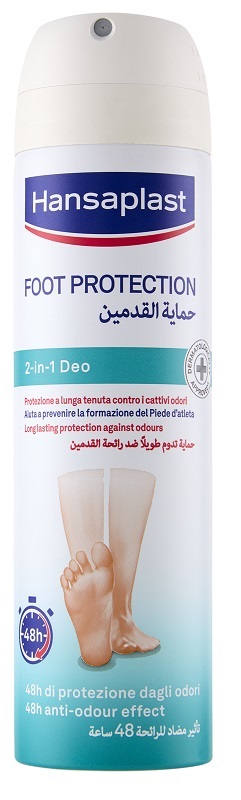 HANSAPLAST FOOT PROTECTION 2 IN 1 DEO 150 ML - Angeli Pharm