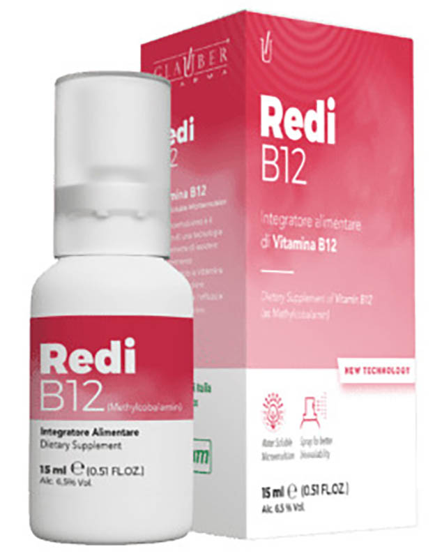 REDI-B12 SPRAY GLAUBER 15 ML - Angeli Pharm