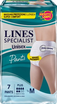 LINES SPECIALIST PANTS PLUS UNISEX M 7 PEZZI - Angeli Pharm