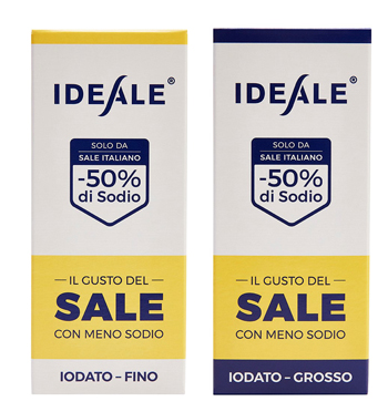 IDEALE CONDIMENTO A BASE DI SALE ALIMENTARE GROSSO 300 G - Angeli Pharm