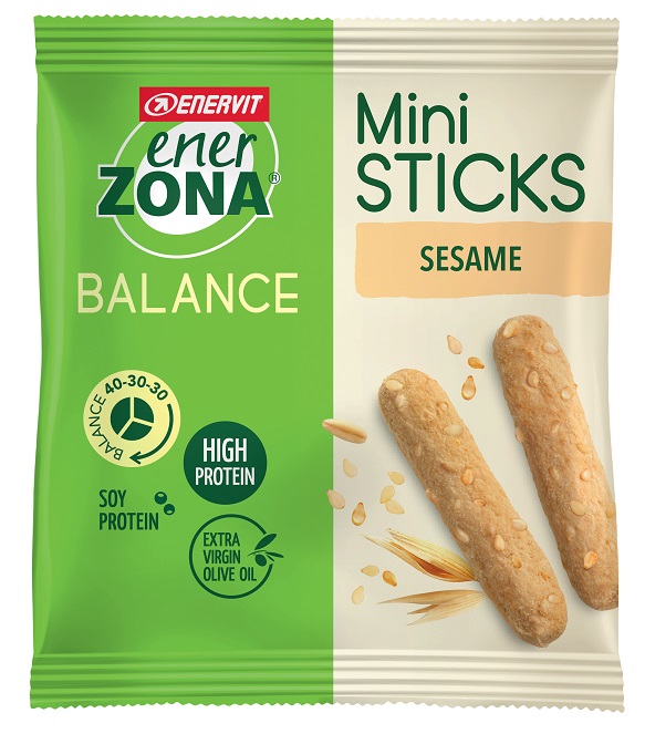 ENERZONA MINI BREAD STICKS SESAME 22 G - Angeli Pharm