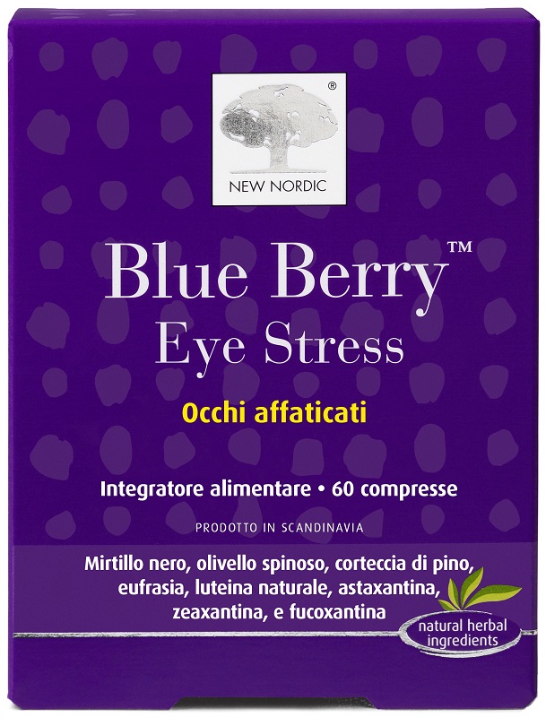 BLUE BERRY EYE STRESS OCCHI AFFATICATI 60 COMPRESSE - Angeli Pharm