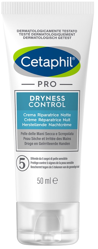 CETAPHIL PRO DRYNESS CONTROL CREMA MANI RIPARATRICE NOTTE 50 ML - Angeli Pharm