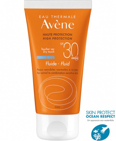 AVENE EAU THERMALE FLUIDO SPF 30 PROTEZIONE SOLARE ALTA 50 ML - Angeli Pharm