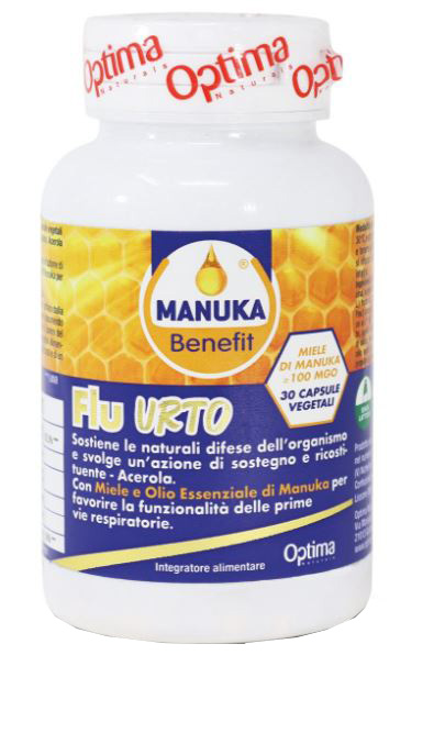 MANUKA BENEFIT FLU URTO 30 CAPSULE 495 MG - Angeli Pharm