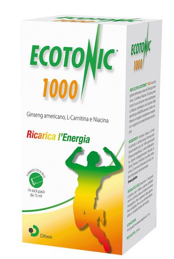 ECOTONIC 1000 14 STICK PACK 15 ML - Angeli Pharm