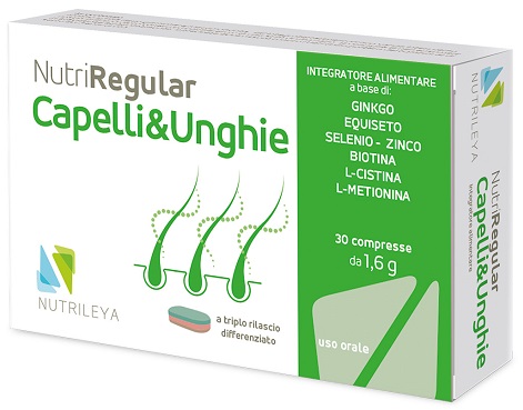 NUTRIREGULAR CAPELLI & UNGHIE 30 COMPRESSE - Angeli Pharm