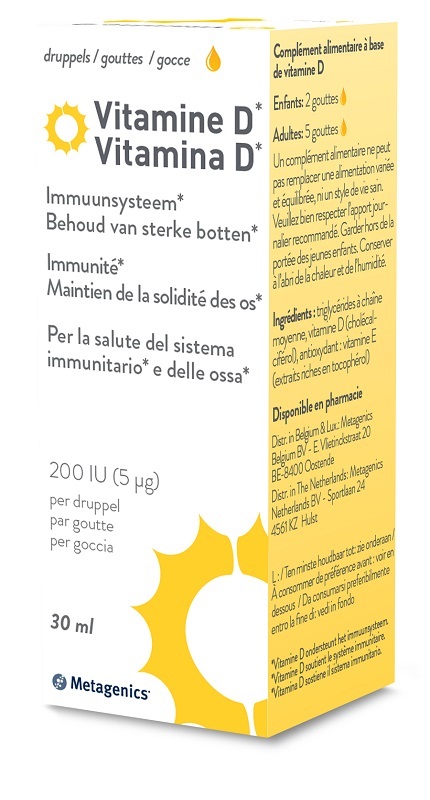 VITAMINA D LIQUIDO 30 ML - Angeli Pharm