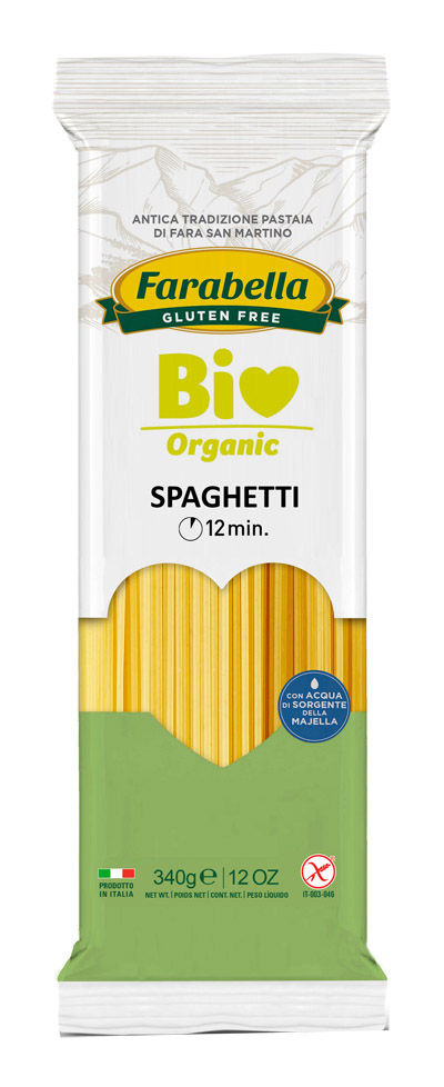 FARABELLA BIO SPAGHETTI MAIS-RISO 340 G - Angeli Pharm