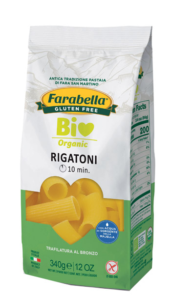 FARABELLA BIO RIGATONI MAIS-RISO 340 G - Angeli Pharm