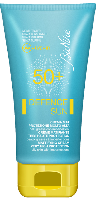 DEFENCE SUN 50+ CREMA MAT PROTEZIONE MOLTO ALTA 50 ML - Angeli Pharm