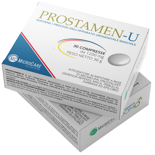 MICROCARE NUTRITION PROSTAMEN U 30 COMPRESSE - Angeli Pharm