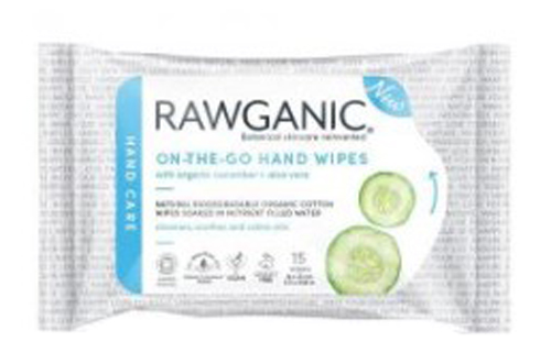 RAWGANIC SALVIETTE DETERGENTE MANI 15 PEZZI - Angeli Pharm