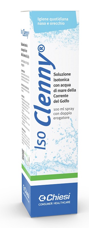 ISO CLENNY SOLUZIONE ISOTONICA BIOMARINA SPRAY DOPPIO EROGATORE 100 ML - Angeli Pharm