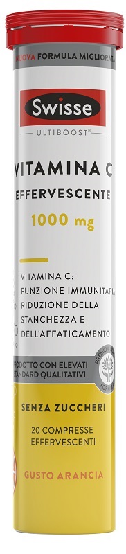 SWISSE VITAMINA C EFFERVESCENTE 20 COMPRESSE - Angeli Pharm