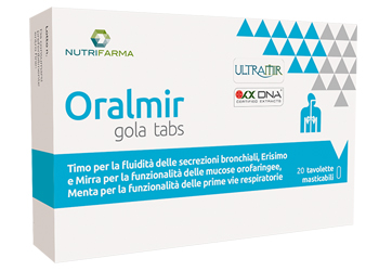 ORALMIR GOLA TABS 20 COMPRESSE - Angeli Pharm
