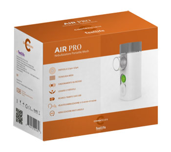 AIR PRO NEBULIZZATORE PORTATILE MESH - Angeli Pharm