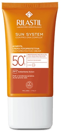 RILASTIL SUN SYSTEM ACNESTIL SPF 50+ CREMA 40 ML - Angeli Pharm