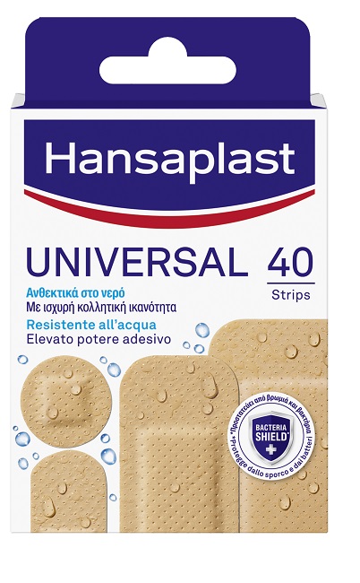 CEROTTO HANSAPLAST UNIVERSAL ASSORTITI 40 PEZZI - Angeli Pharm