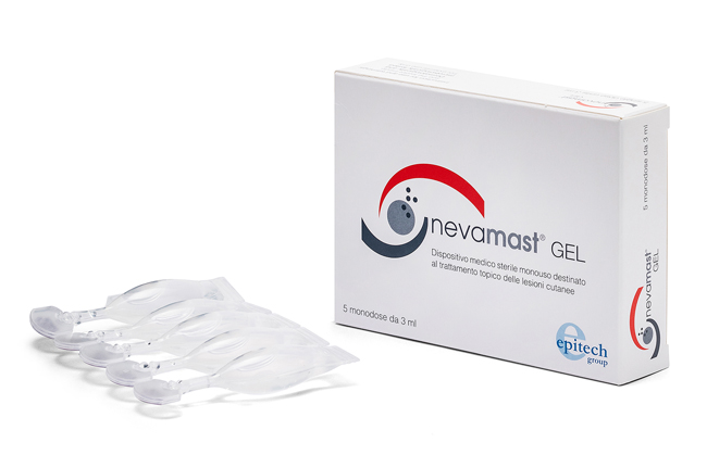 NEVAMAST GEL TRATTAMENTO TOPICO DELLE LESIONI CUTANEE 5 MONODOSE 3 ML - Angeli Pharm