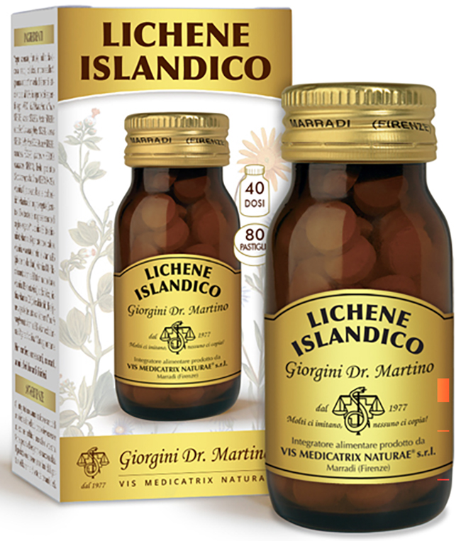 LICHENE ISLANDICO 80 PASTIGLIE - Angeli Pharm