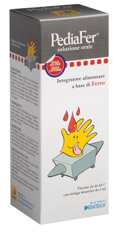 PEDIAFER SOLUZIONE ORALE 30 ML - Angeli Pharm