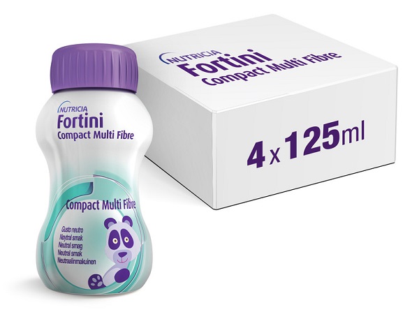 FORTINI COMPACT MULTI FIBRE NEUTRO 4 PEZZI 125 G - Angeli Pharm