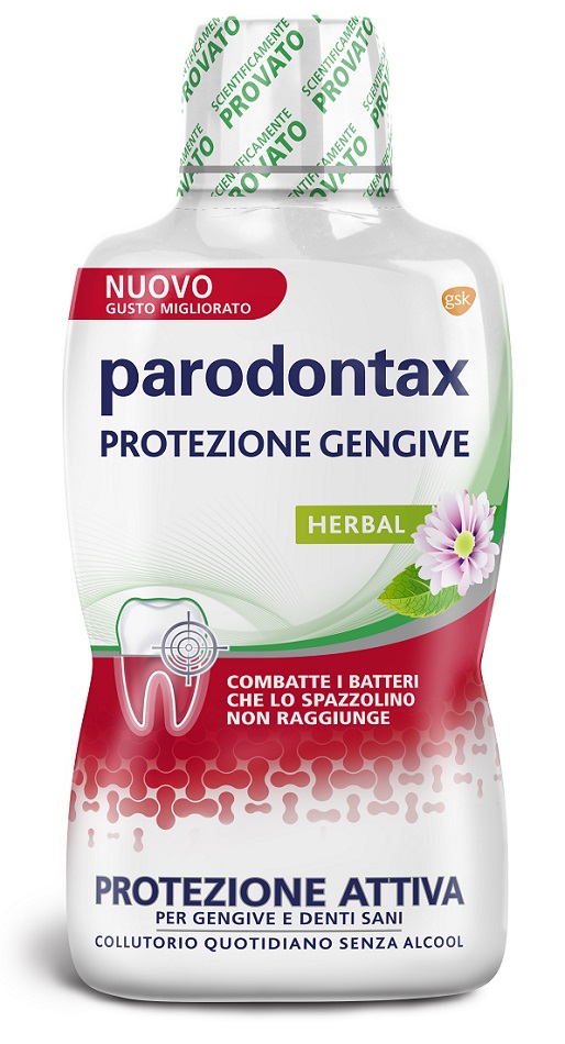 PARODONTAX HERBAL PROTEZIONE GENGIVE COLLUTORIO 500 ML - Angeli Pharm