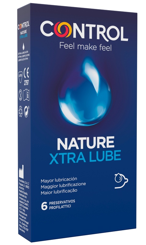 PROFILATTICO CONTROL NATURE 2,0 XTRA LUBE 6 PEZZI - Angeli Pharm