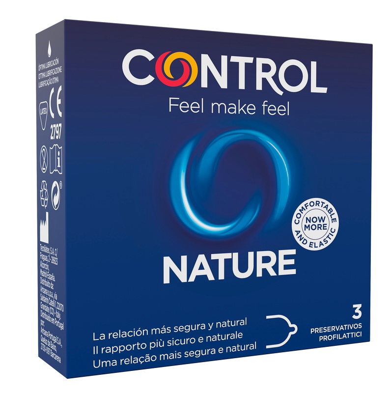 PROFILATTICO CONTROL NATURE 2,0 3 PEZZI - Angeli Pharm
