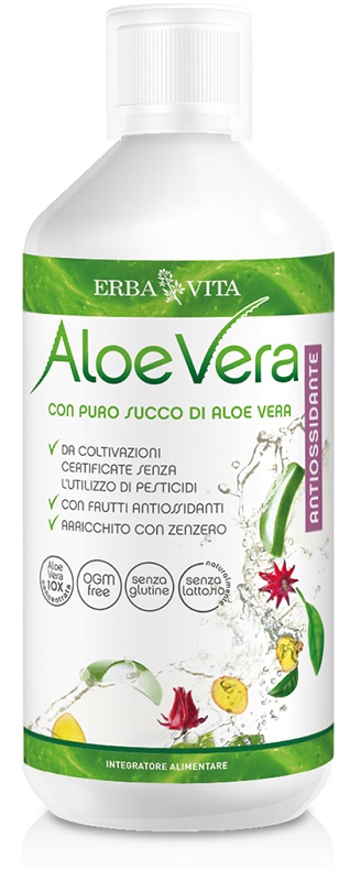 ALOE VERA PURO SUCCO ANTIOSSIDANTE 1 LITRO - Angeli Pharm