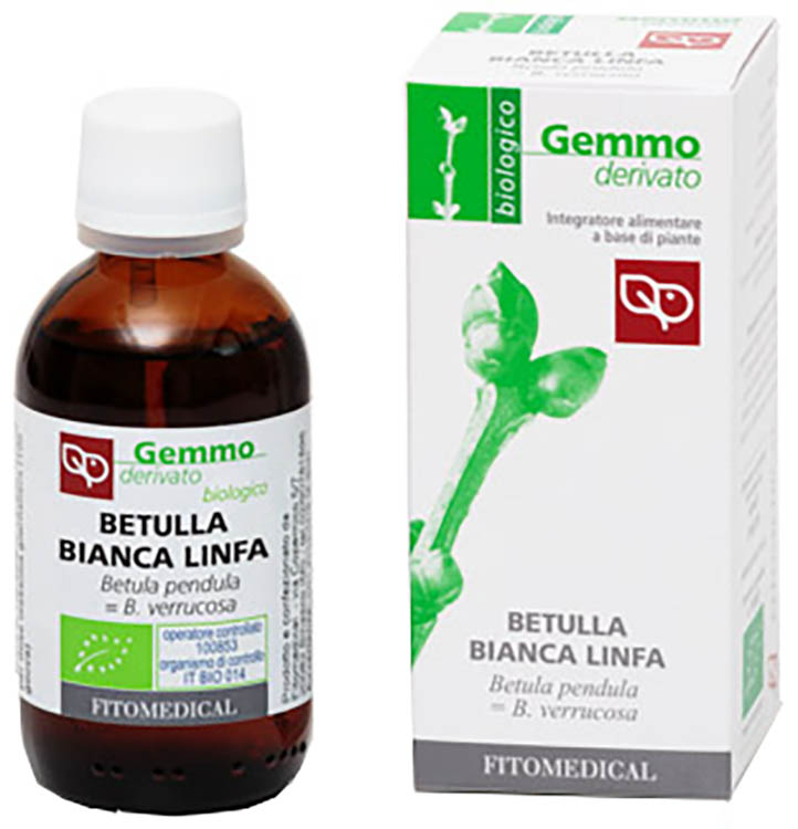 BETULLA BIANCA LINFA MACERATO GLICERICO 50 ML BIO - Angeli Pharm