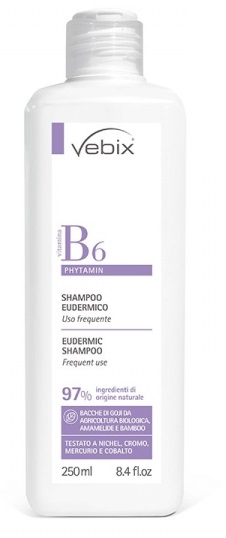 VEBIX PHYTAMIN SHAMPOO USO QUOTIDIANO EUDERMICO 250 ML - Angeli Pharm